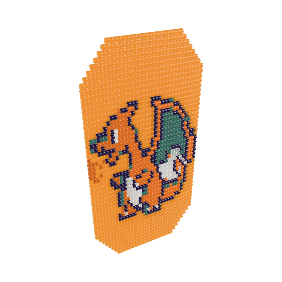 Charizard: Loom & flat: From above