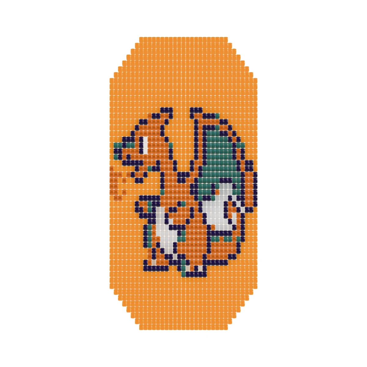 Charizard: Loom & flat: Front